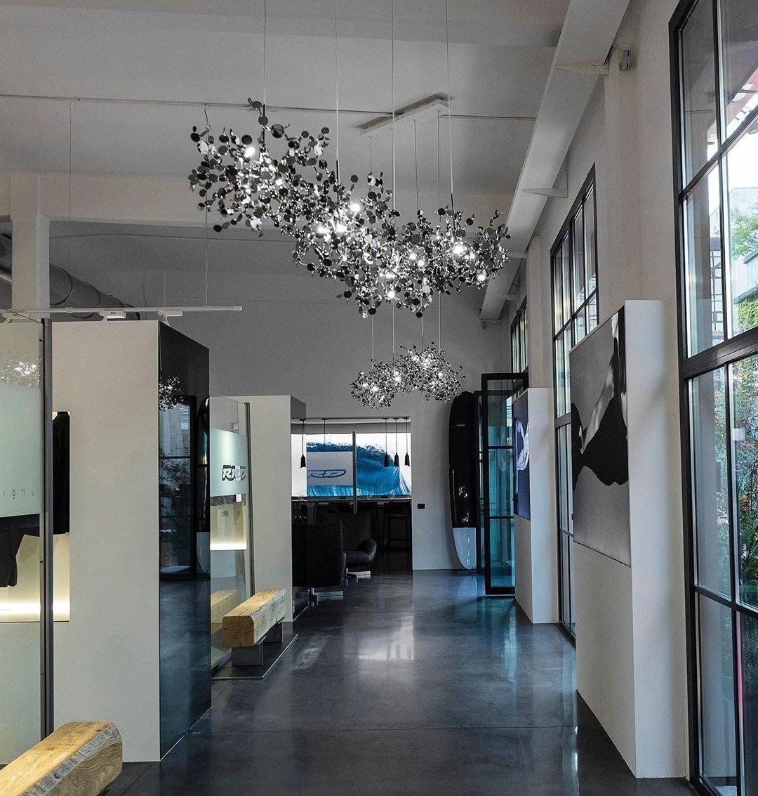 Noruielle hanglamp Metallic Disc Cloud