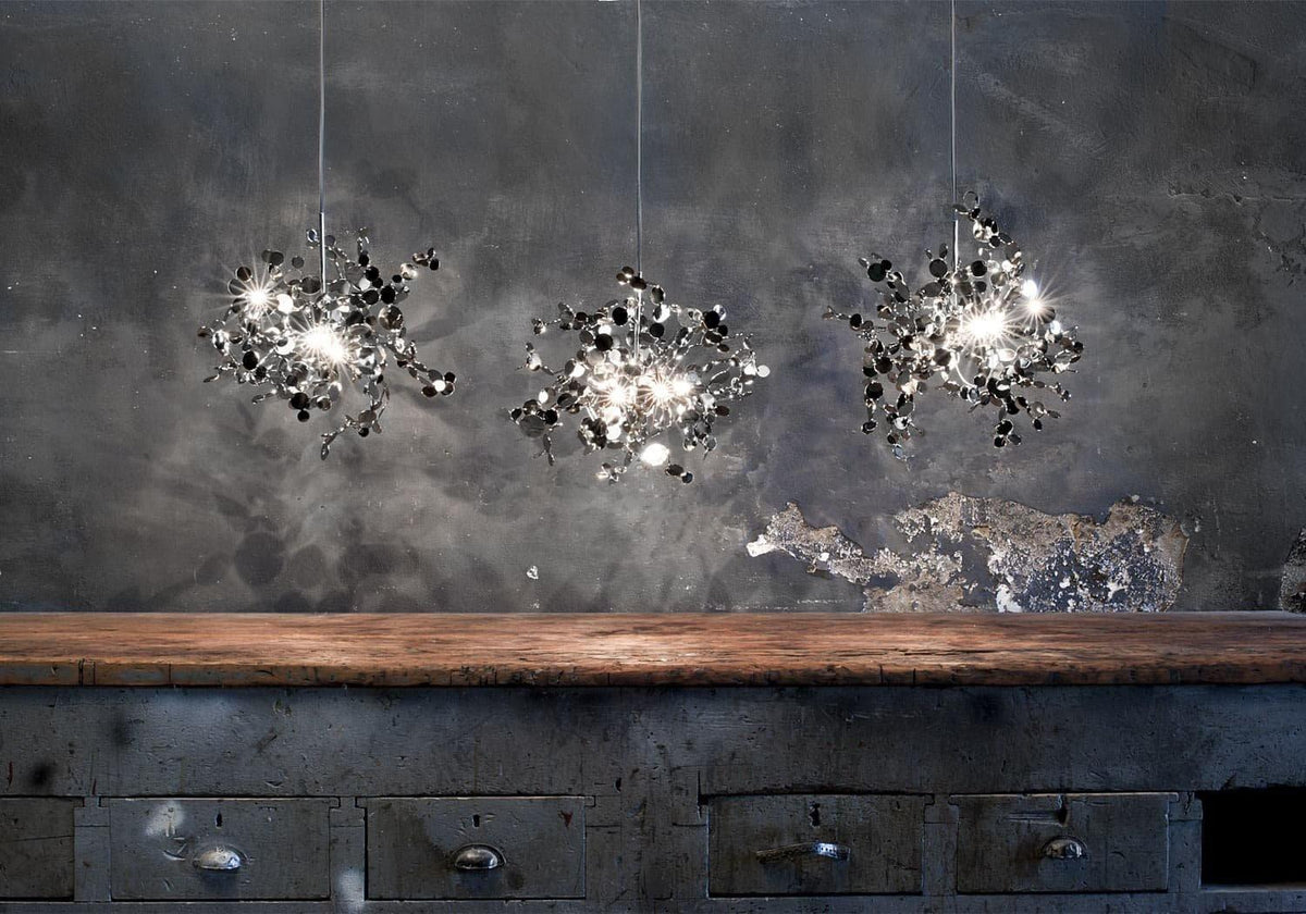 Noruielle hanglamp Metallic Disc Cloud