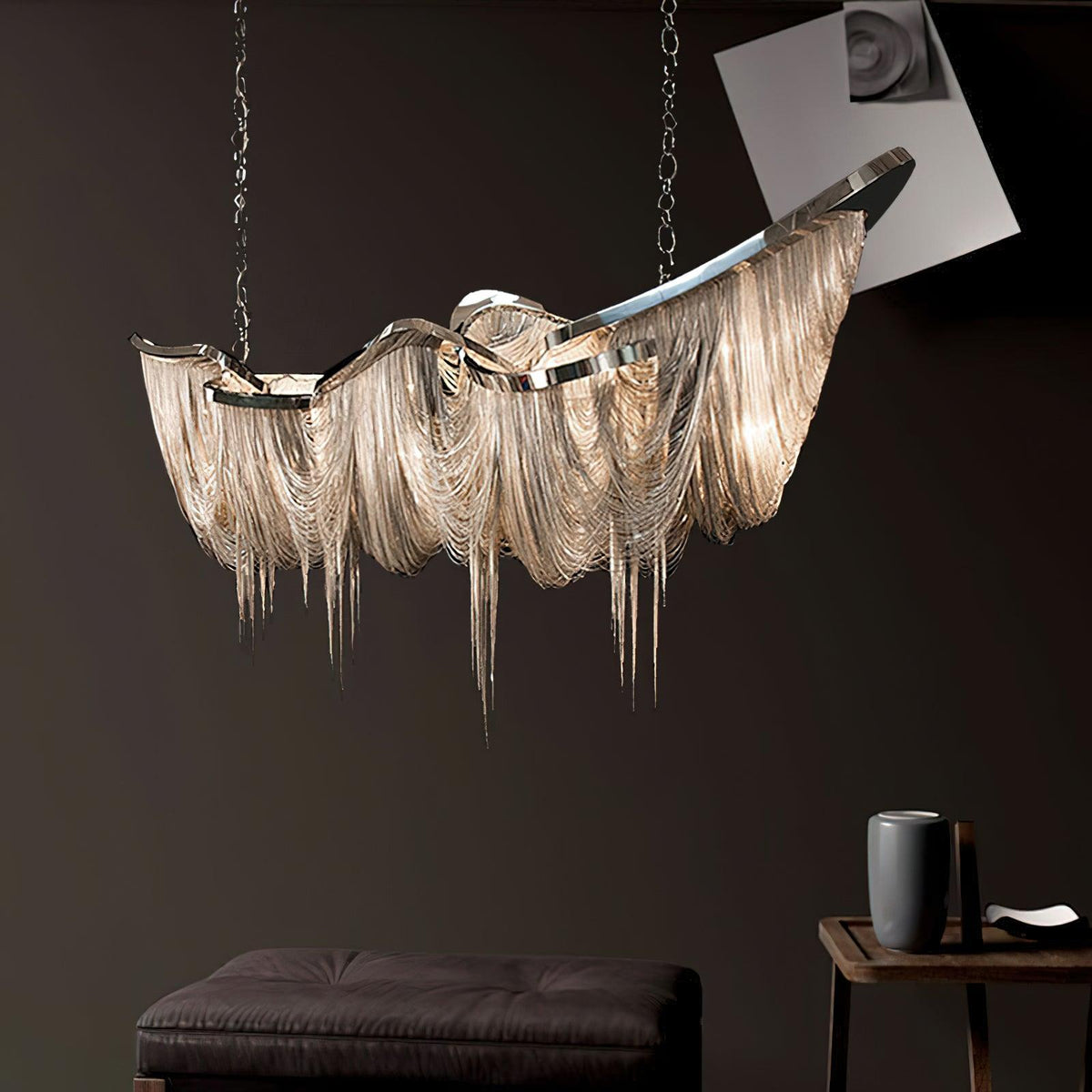 Soleraria Kroonluchter Tassel Goudkleurige Afwerking