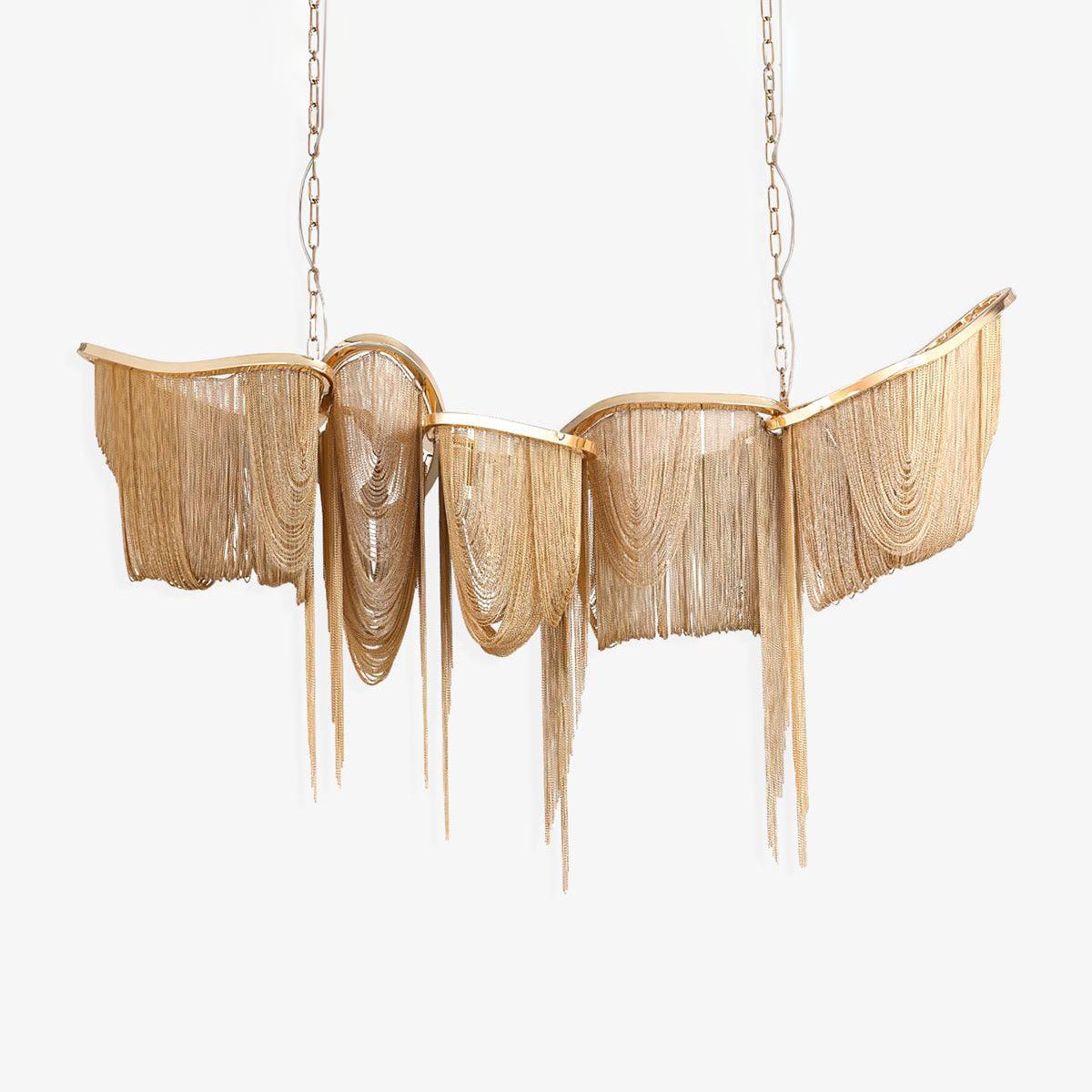 Soleraria Kroonluchter Tassel Goudkleurige Afwerking