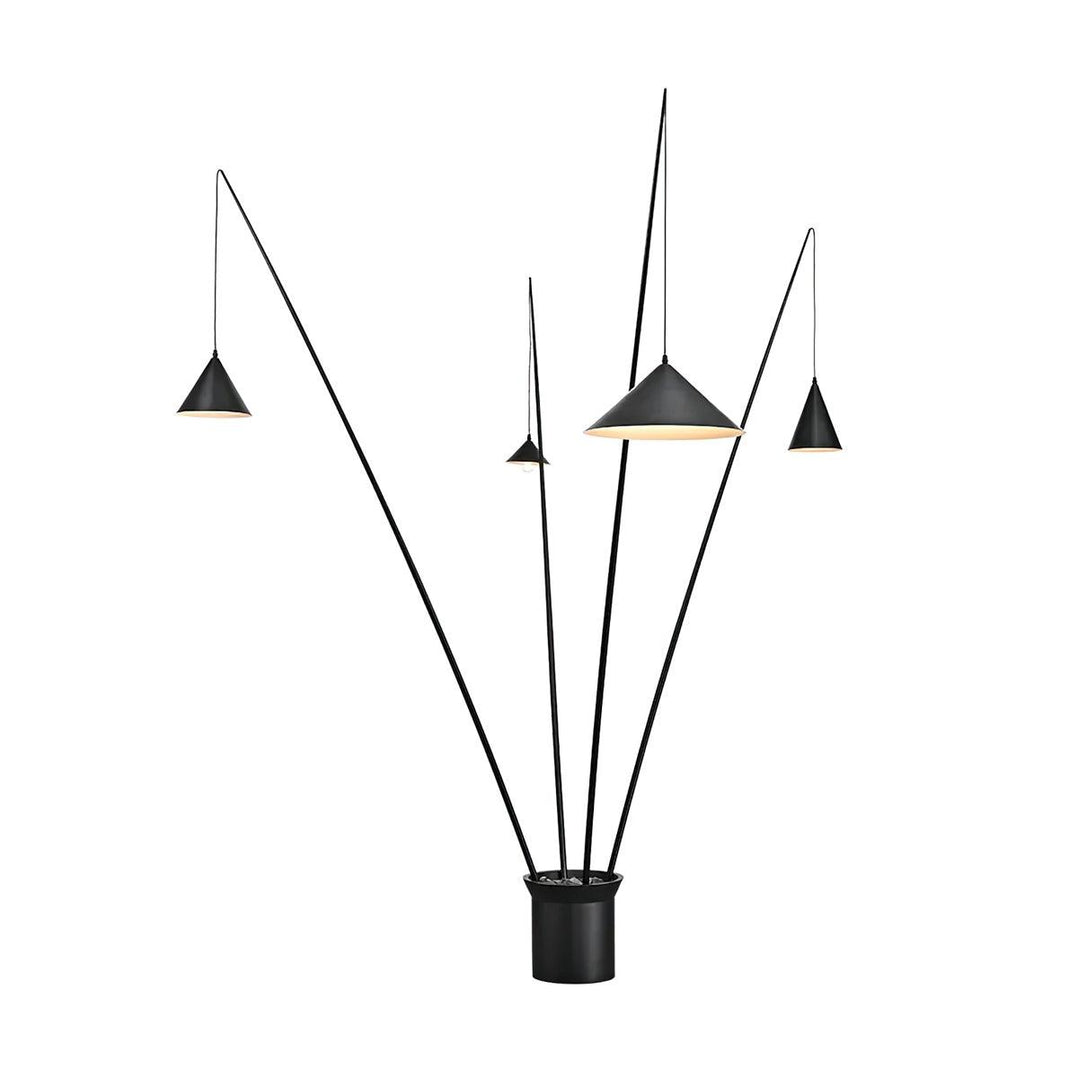 Canorara Multi-Arm Zwart vloerlamp