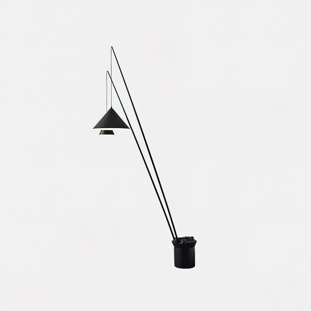 Canorara Multi-Arm Zwart vloerlamp