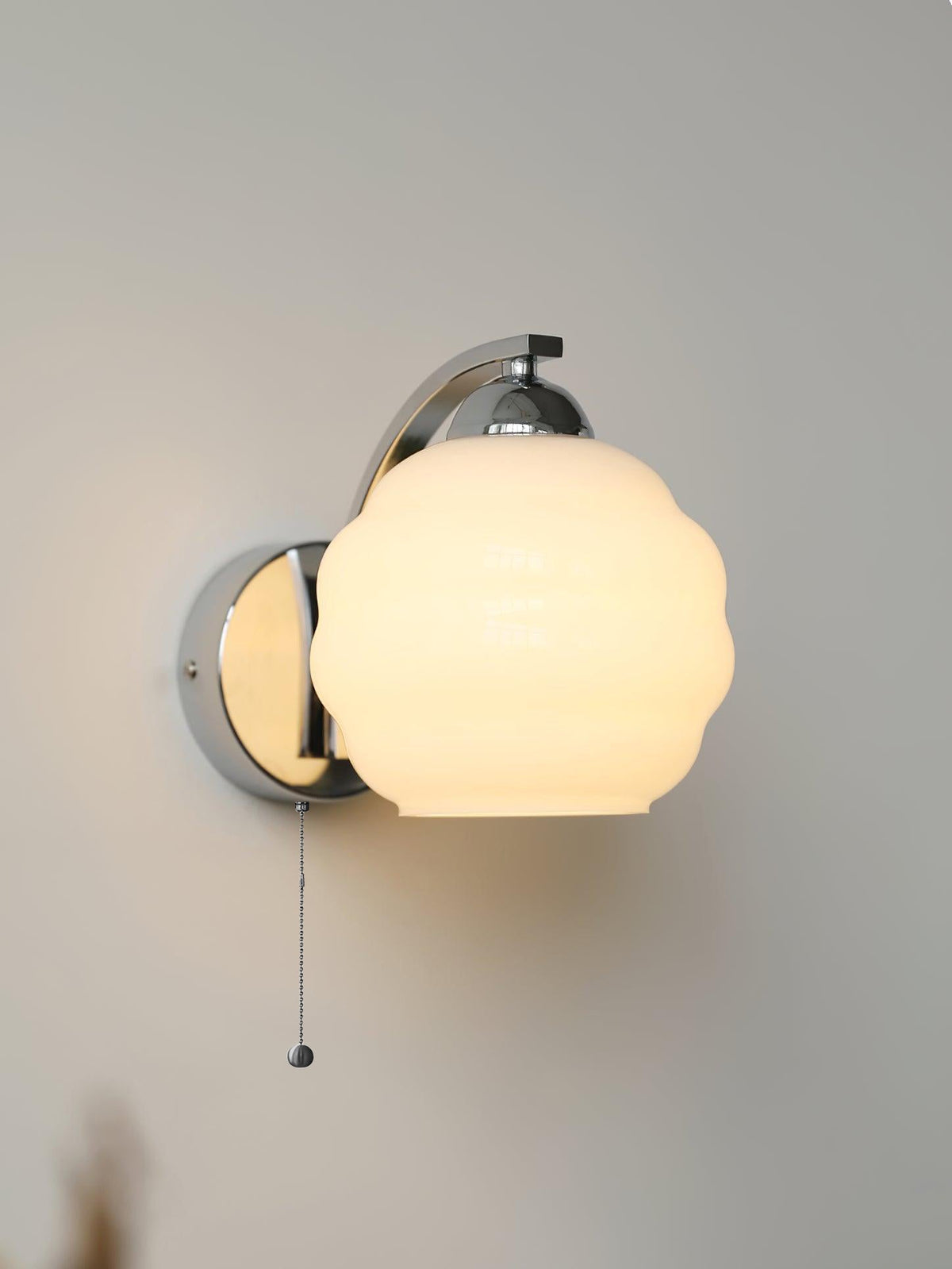 Jasenor Sierlijk Premium Noords Kunstzinnig Glas Wandlamp