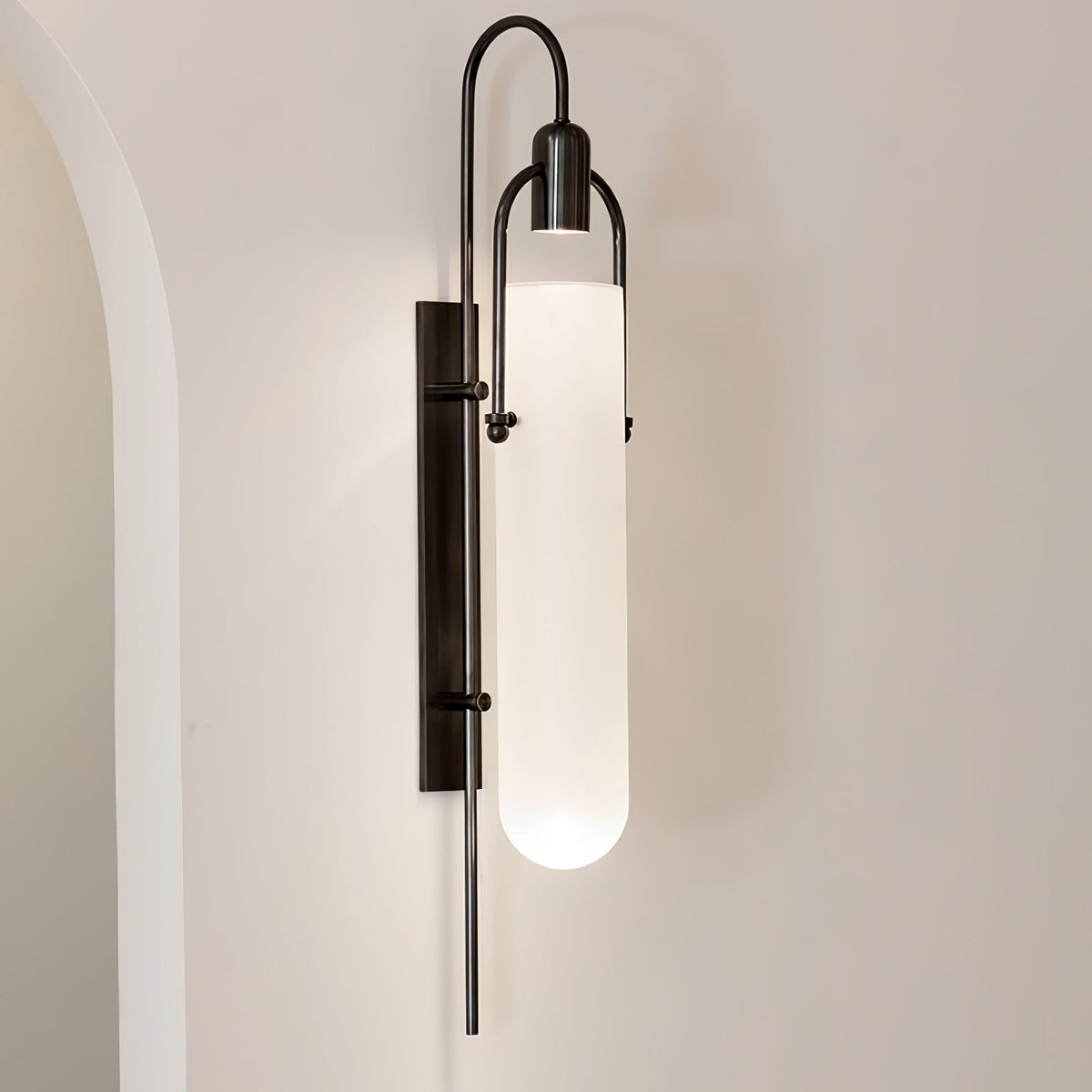 Liororaya wandlamp Arc glas Modern