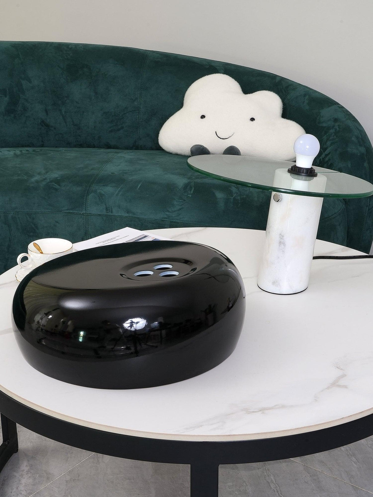 Nucleus marmeren tafellamp