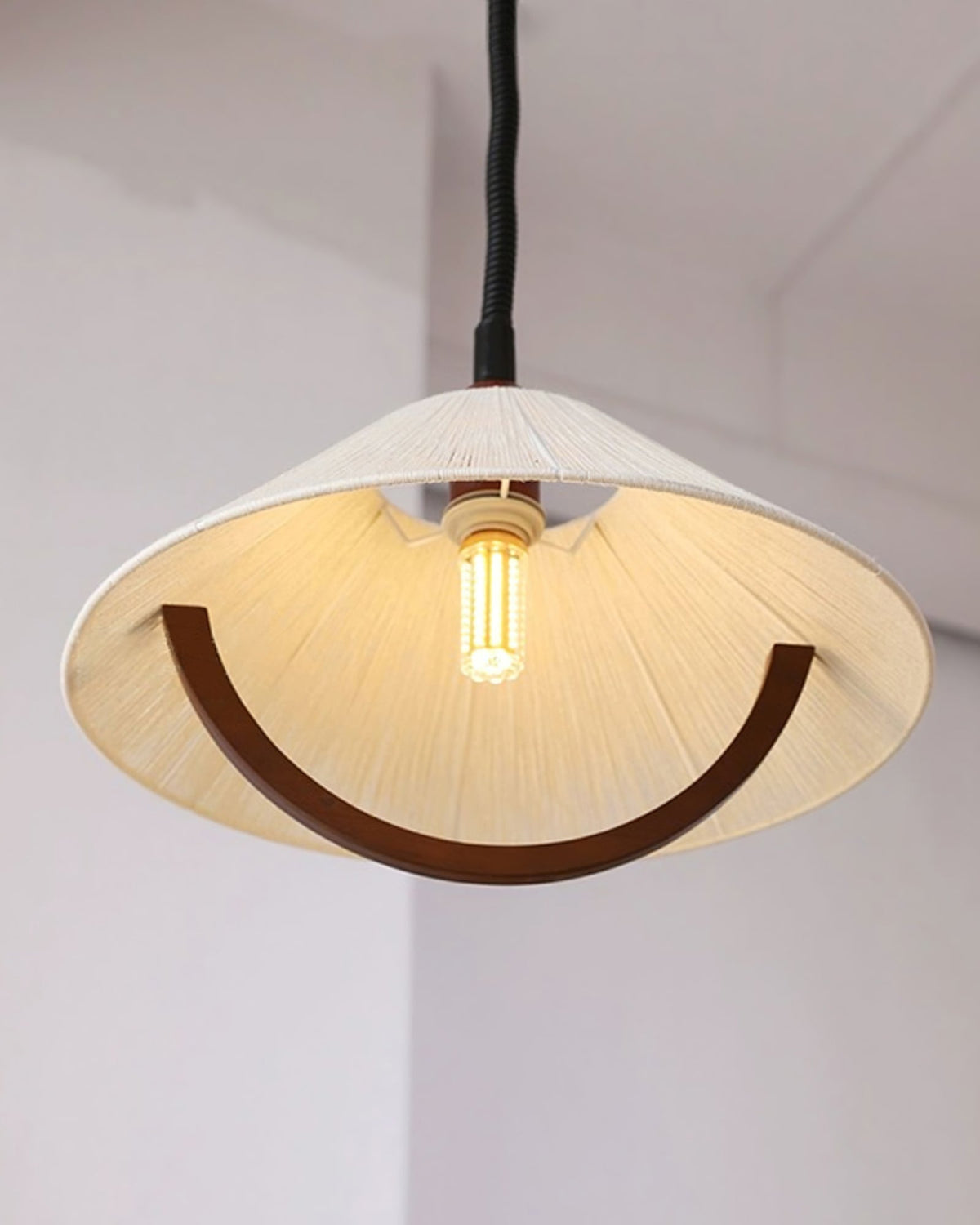 Syraeen Premium Noordse kunst houten hanglamp