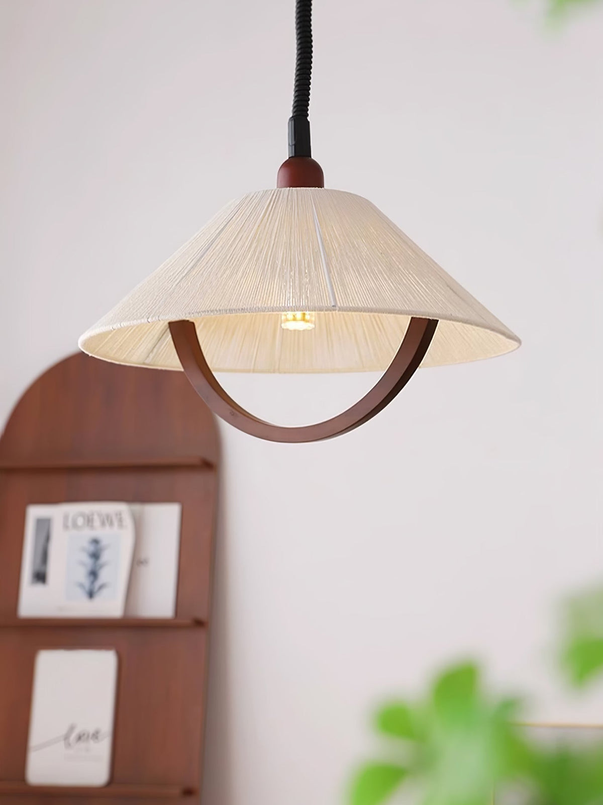 Syraeen Premium Noordse kunst houten hanglamp