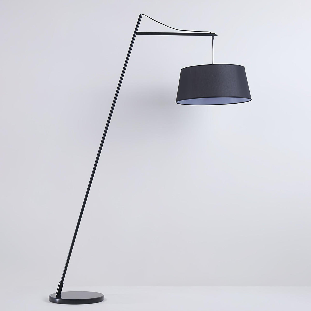 Votalyra moderne vloerlamp met stoffen kap