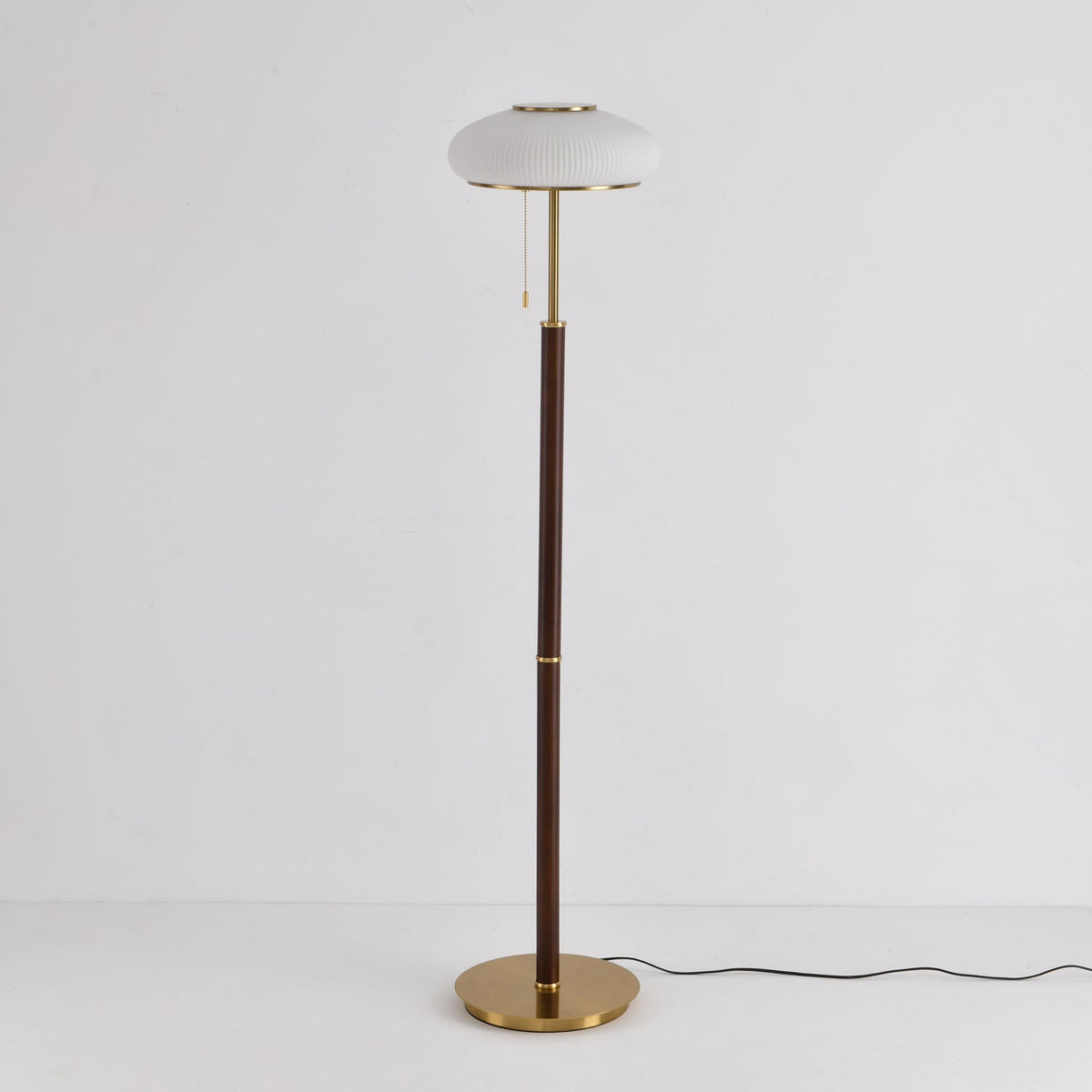 Lioralelia Vintage glas vloerlamp