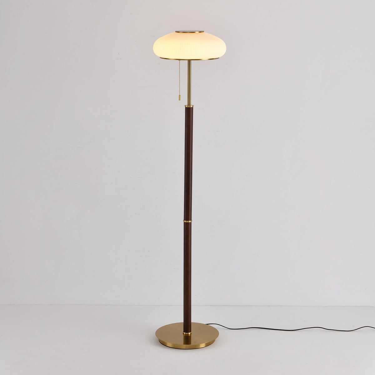 Lioralelia Vintage glas vloerlamp