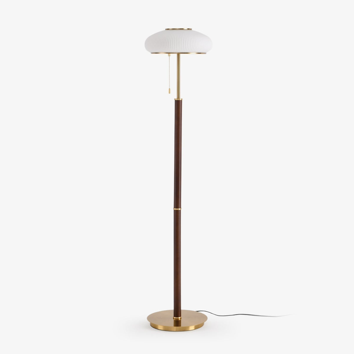 Lioralelia Vintage glas vloerlamp