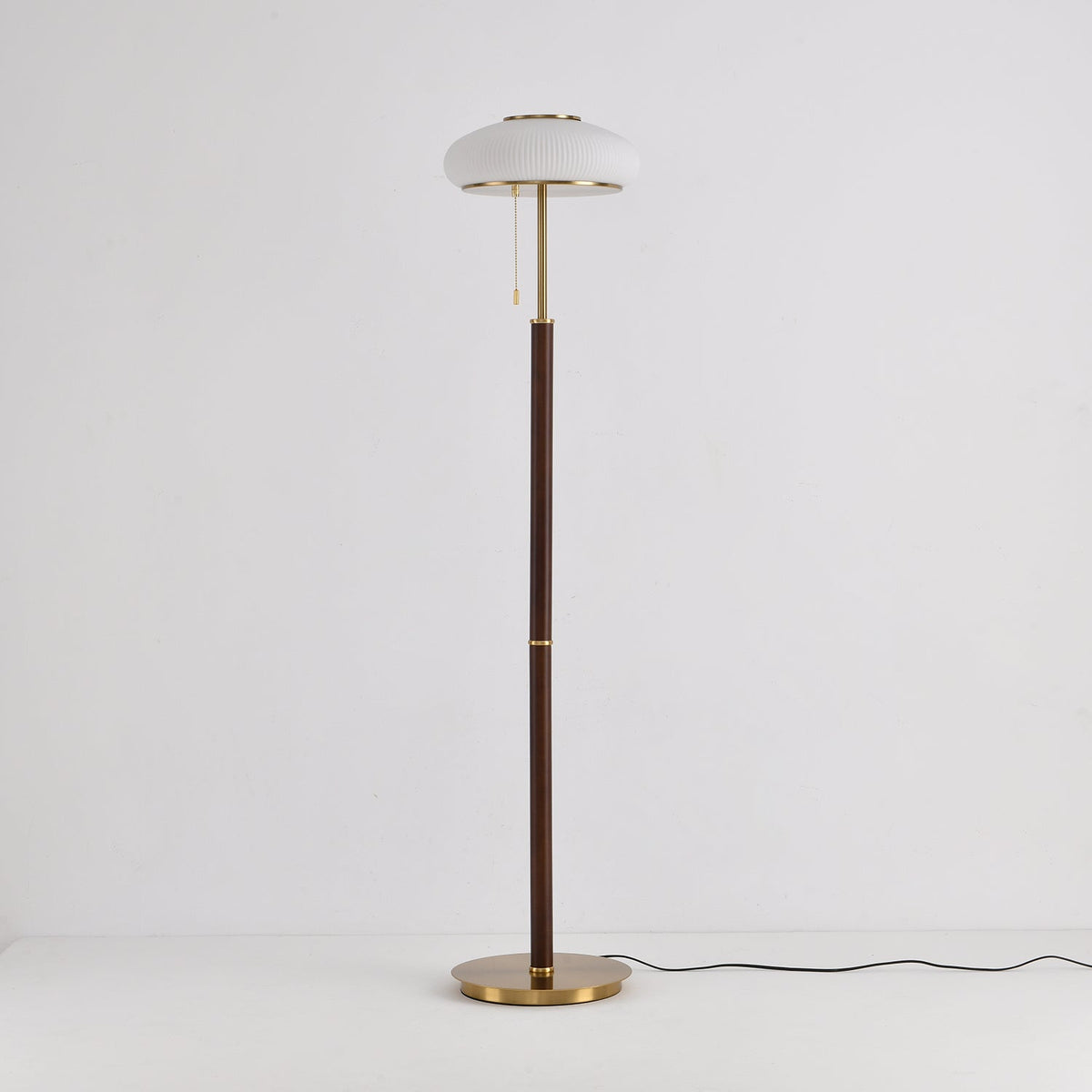Lioralelia Vintage glas vloerlamp