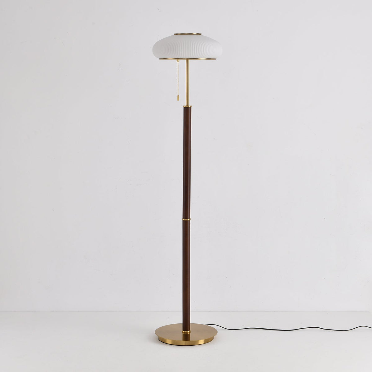 Lioralelia Vintage glas vloerlamp