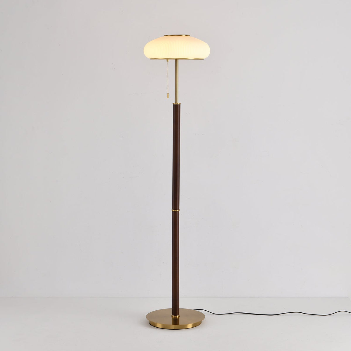 Lioralelia Vintage glas vloerlamp