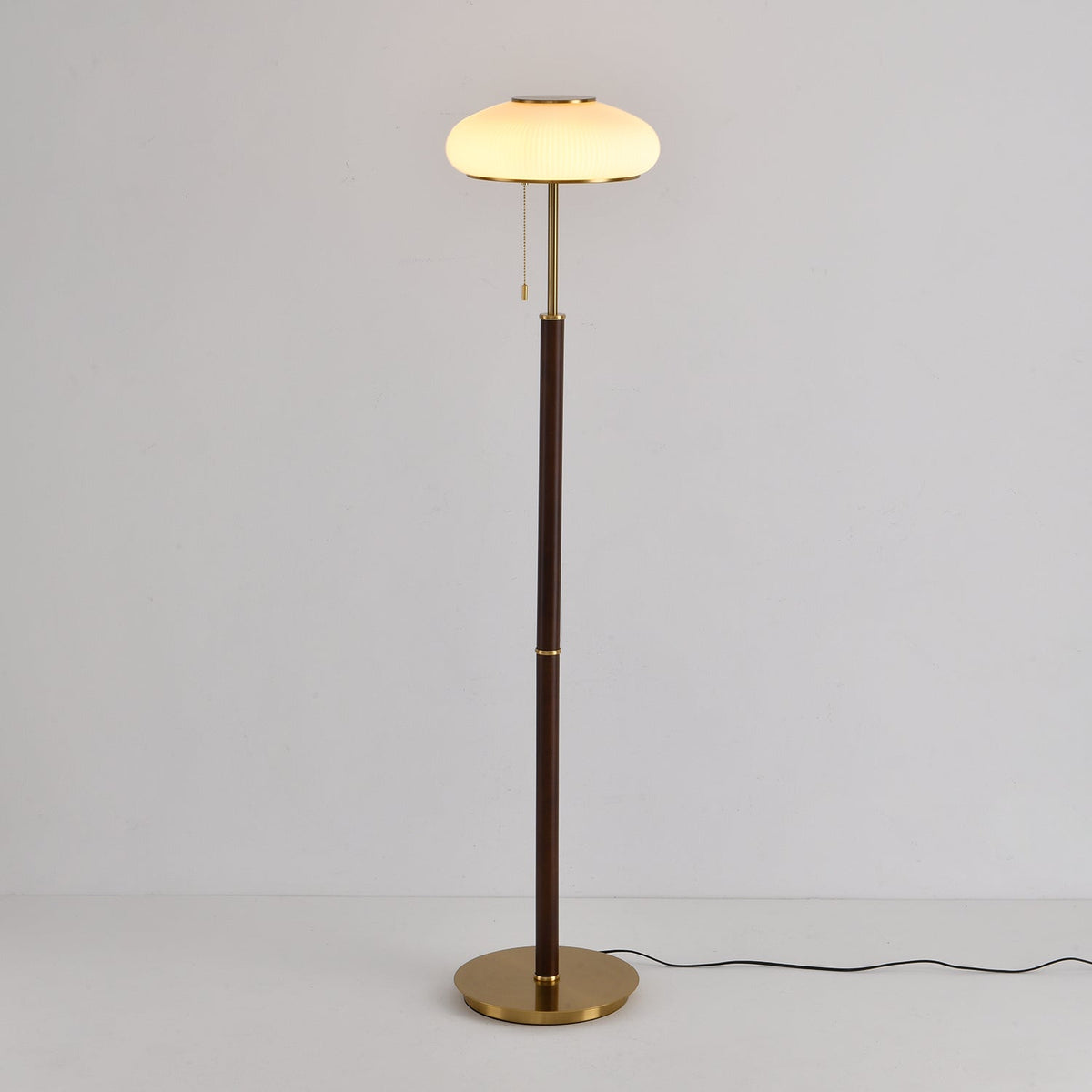 Lioralelia Vintage glas vloerlamp