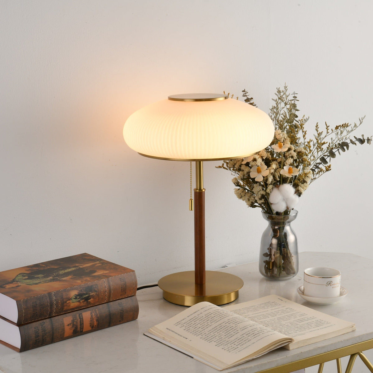 Dex Moderne tafellamp van glas