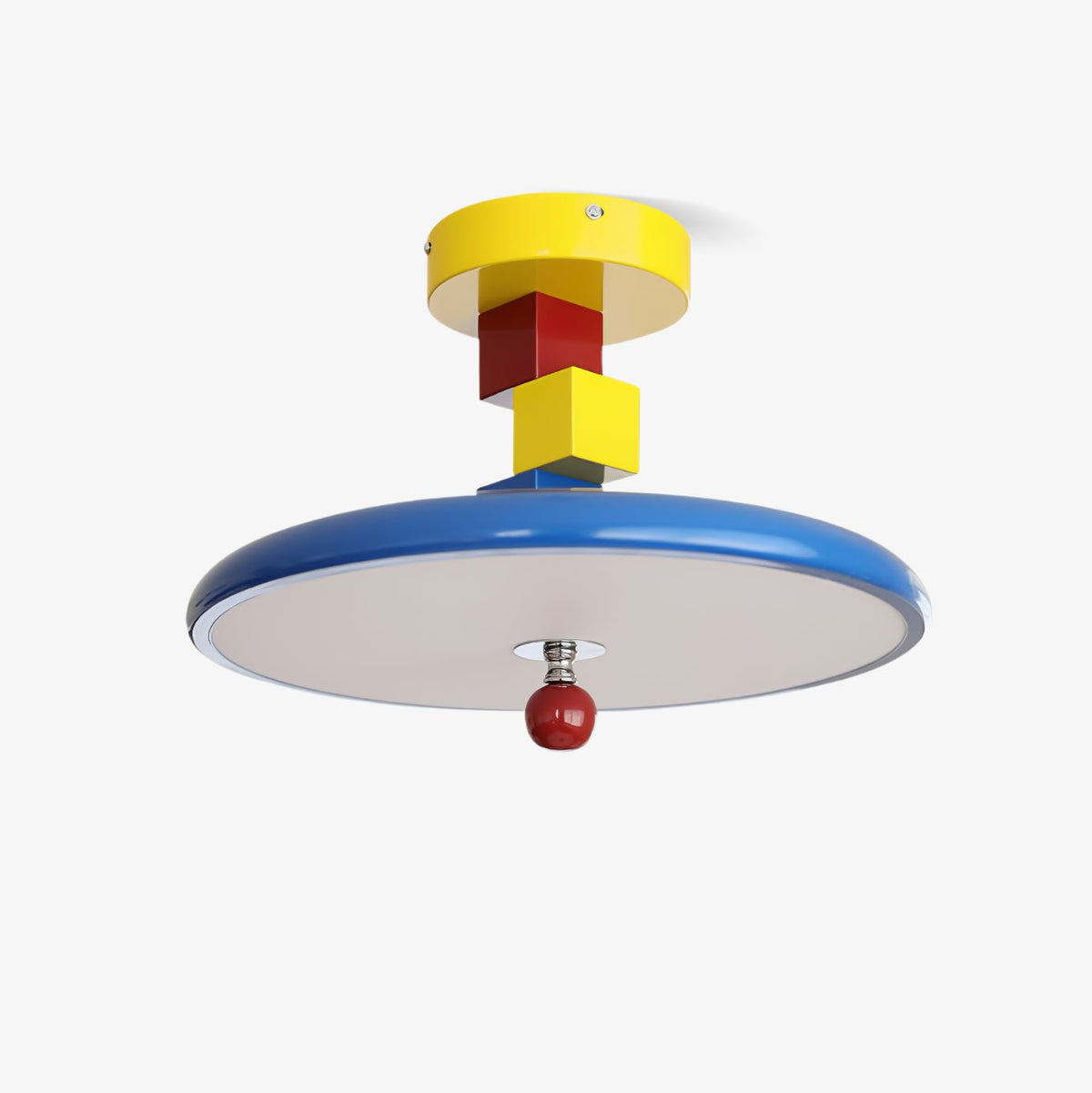 Yvor plafondlamp met geometrisch blok