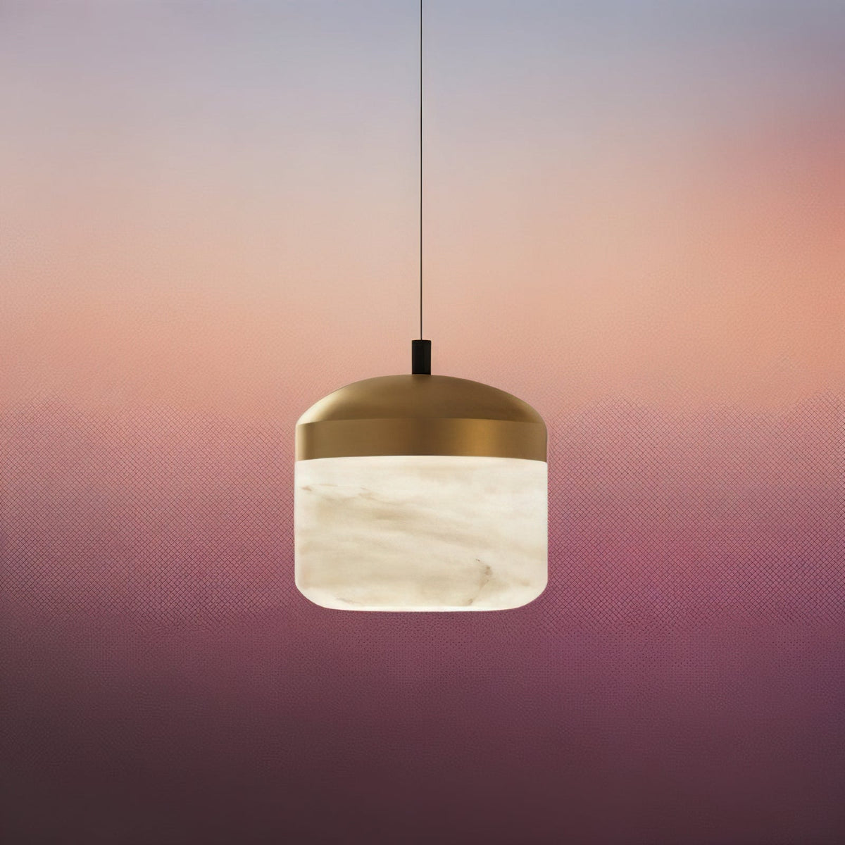 Arquesian hanglamp van albast in