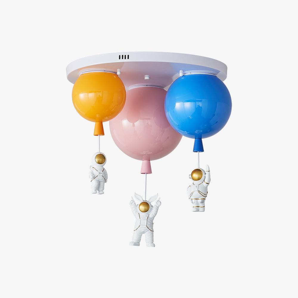 Lumanelle plafondlamp Astronaut Glossy Balloon voor kinderkamer