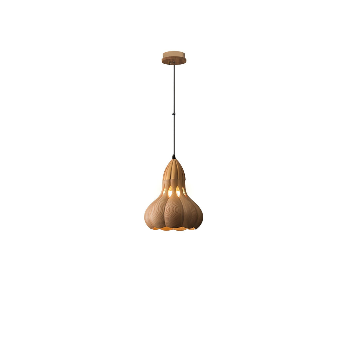 Arraeion individuele creativiteit hanglamp van hout