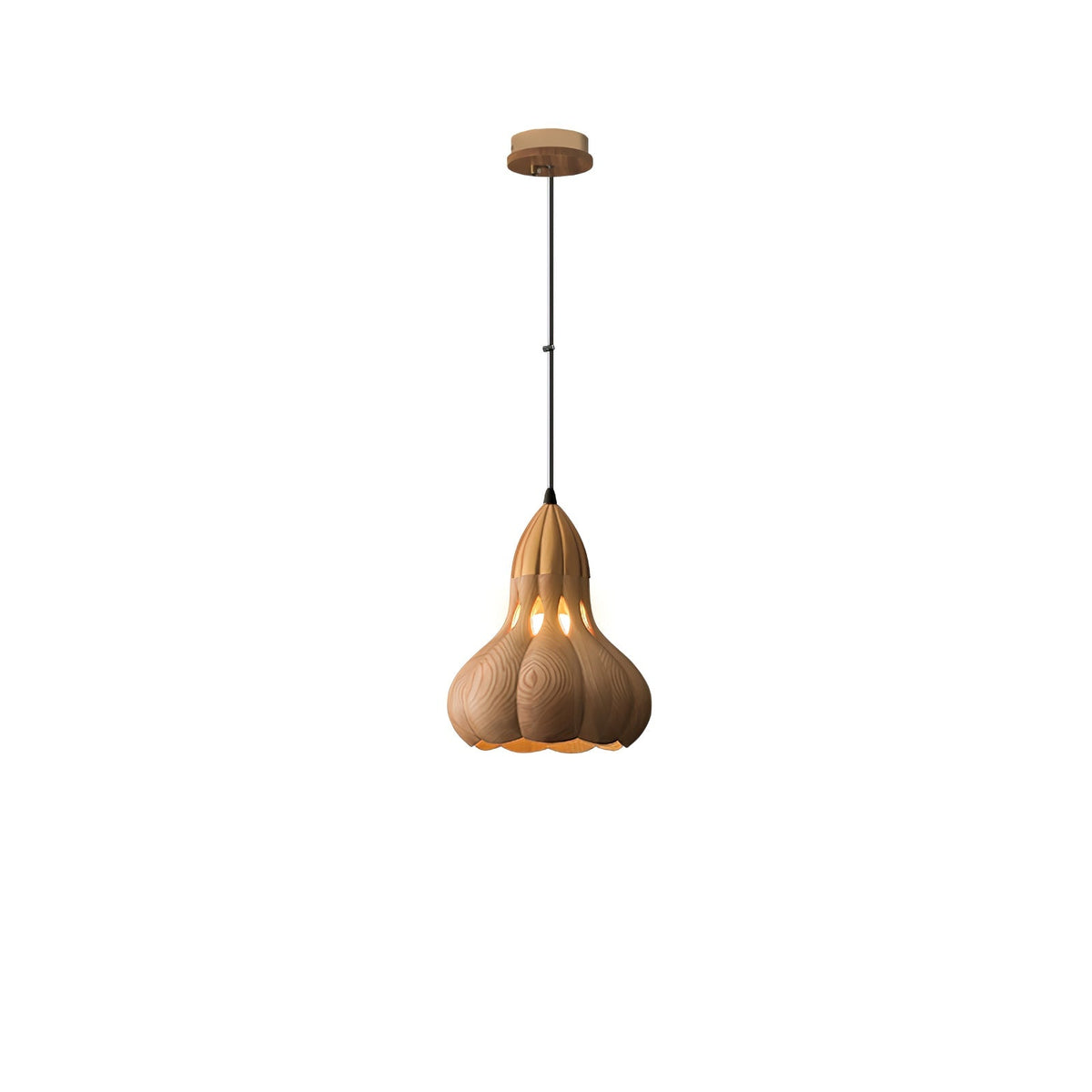Arraeion individuele creativiteit hanglamp van hout