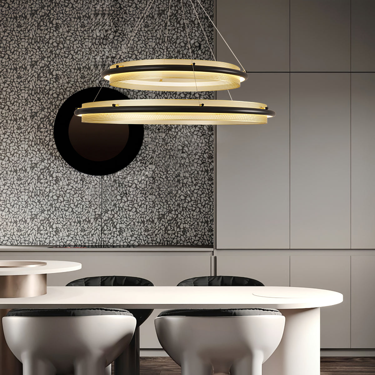Himinuvyo moderne minimalistische kroonluchter met LED