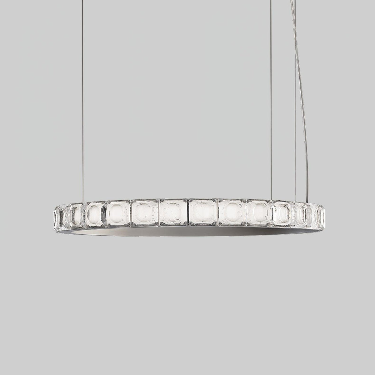 Avzorion Moderne Minimalistische Ring Kroonluchter van glas
