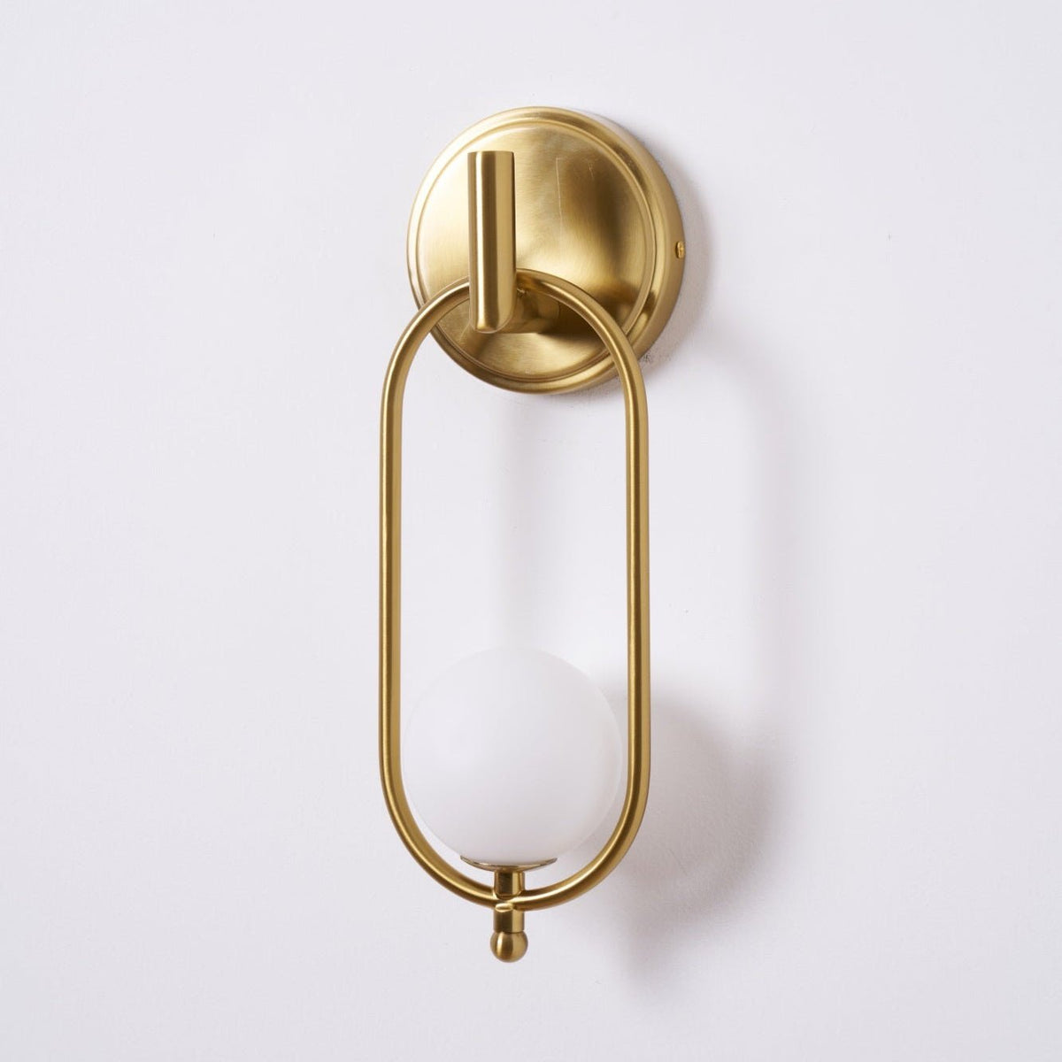 Cumirisra moderne minimalistische wandlamp van messing glas