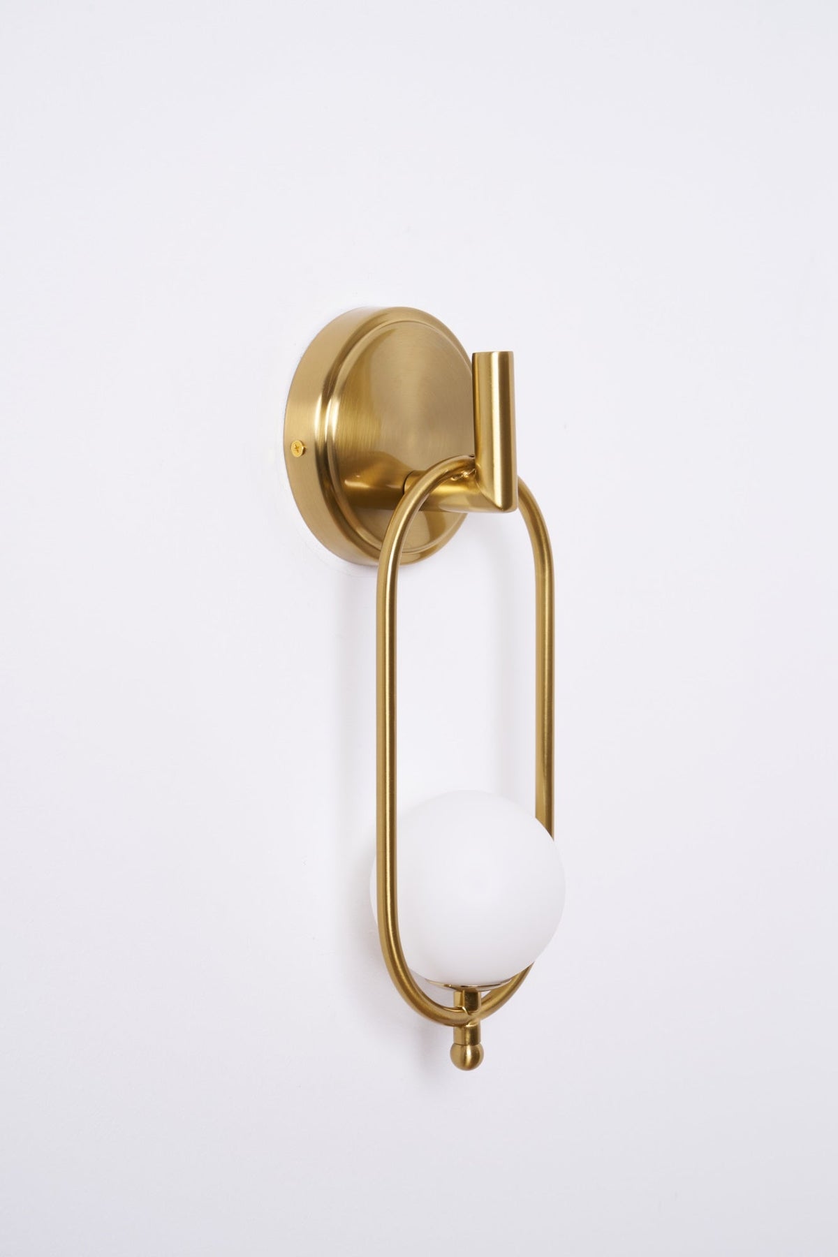 Cumirisra moderne minimalistische wandlamp van messing glas