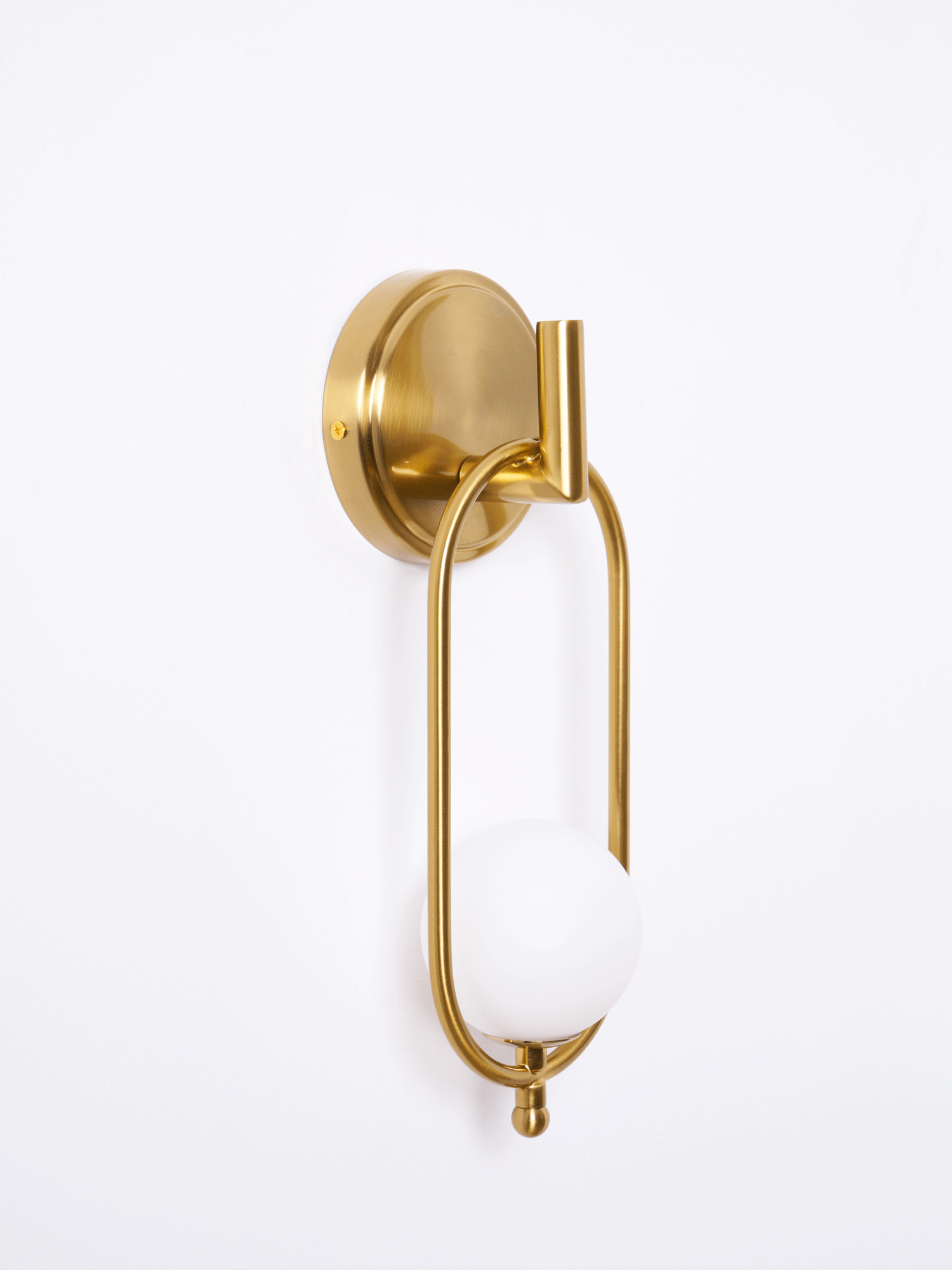 Cumirisra moderne minimalistische wandlamp van messing glas