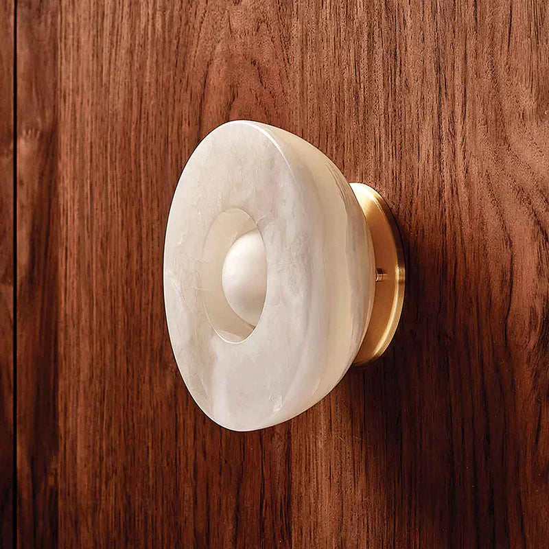 Elif Minimalisme Ongebruikelijk Marmer Metaal Wandlamp Slaapkamer Eetkamer