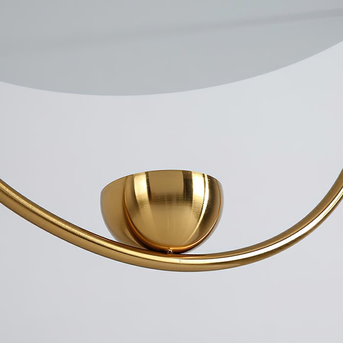 Vecaros Moderne minimalistische hanglamp met schijf