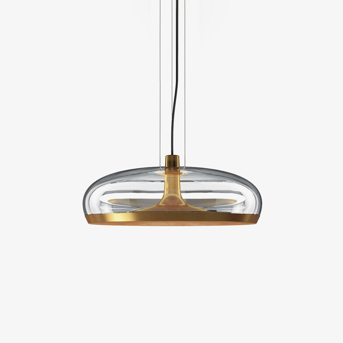 Cotalor Noordse kunst LED glas hanglamp