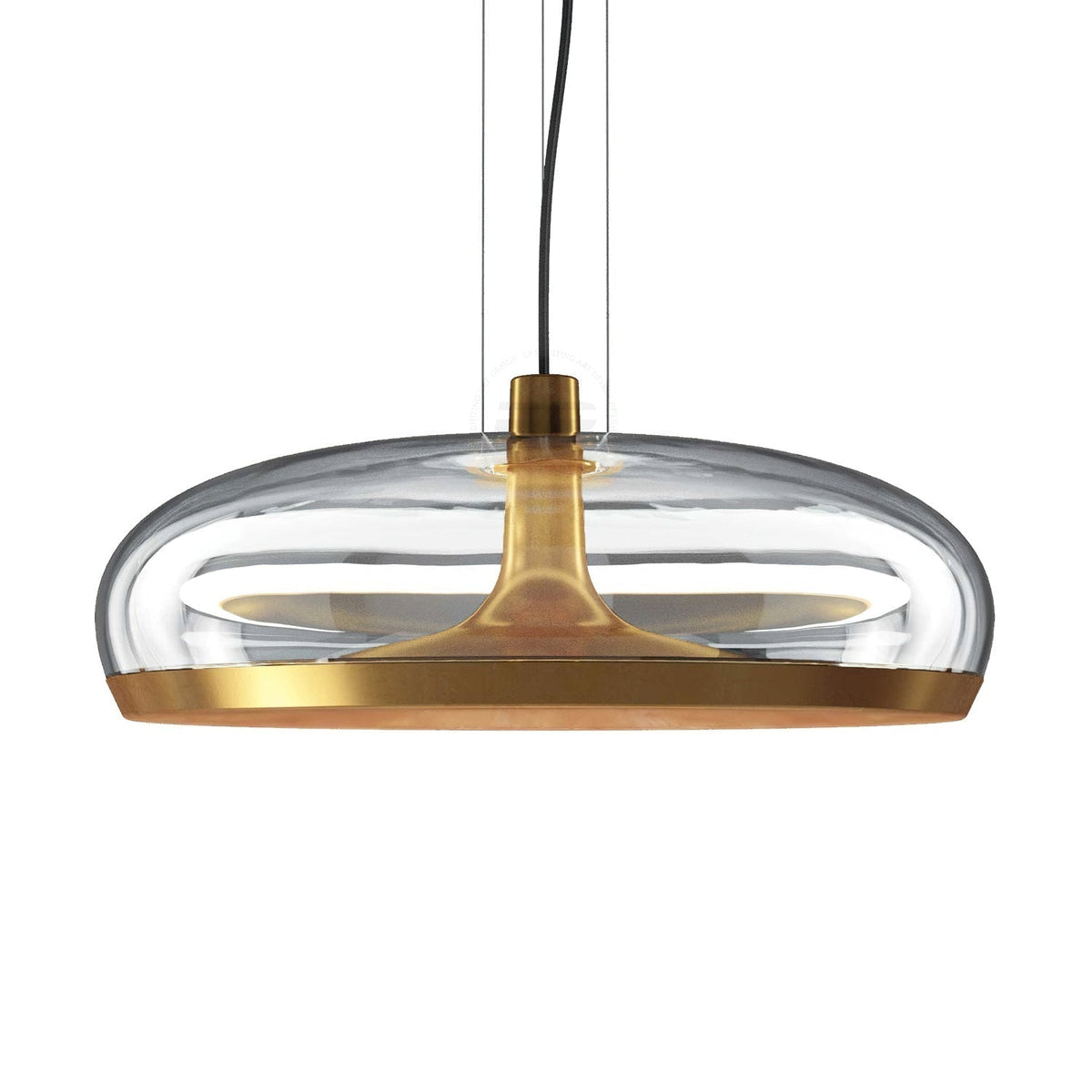 Cotalor Noordse kunst LED glas hanglamp
