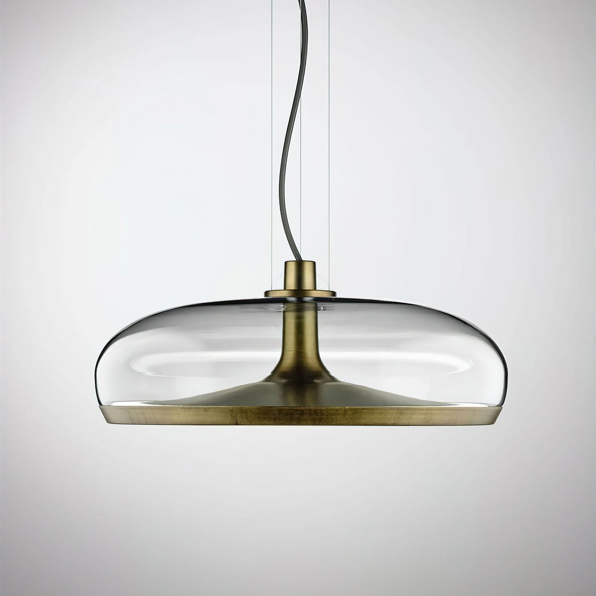 Cotalor Noordse kunst LED glas hanglamp