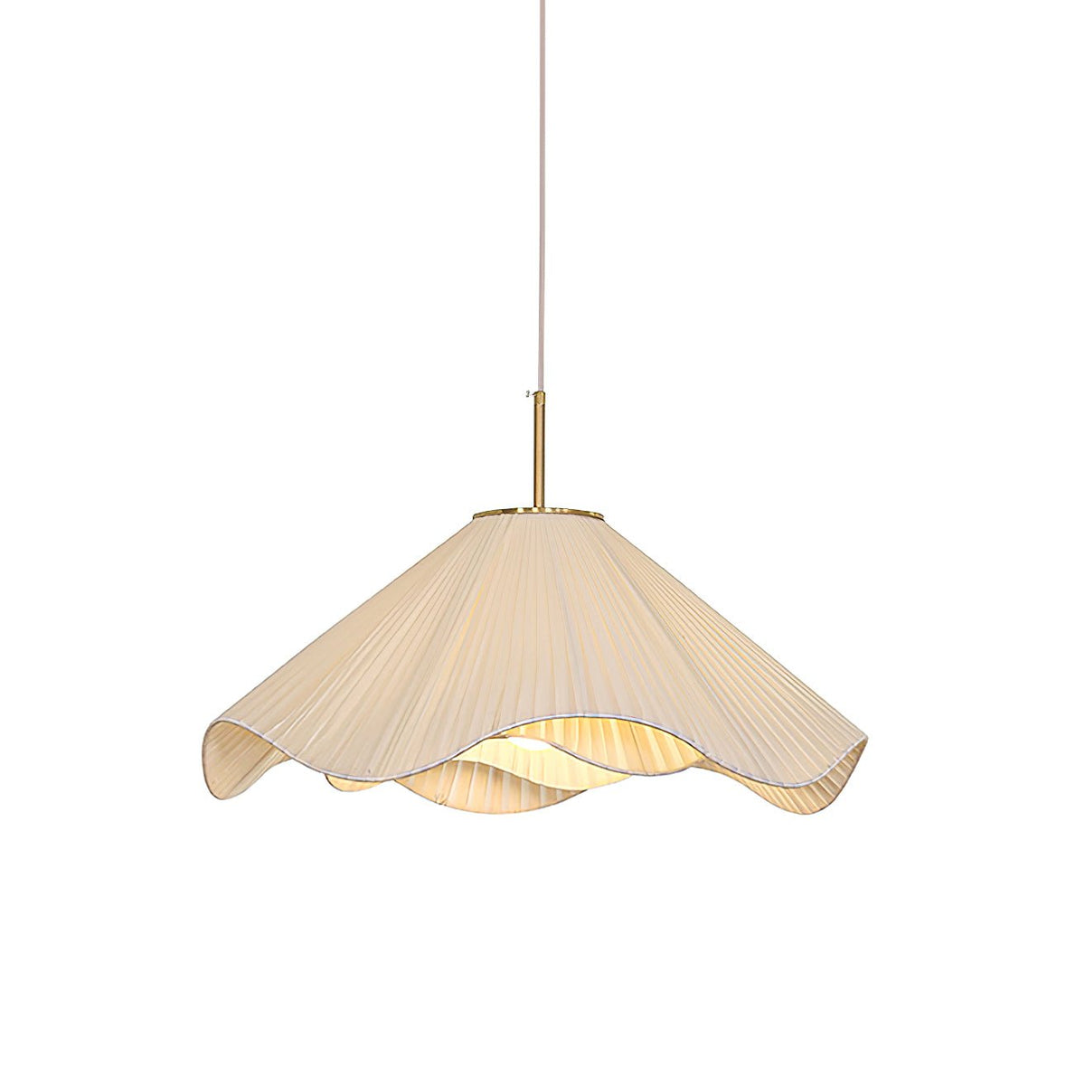 Drift Minimalistische hanglamp van stof
