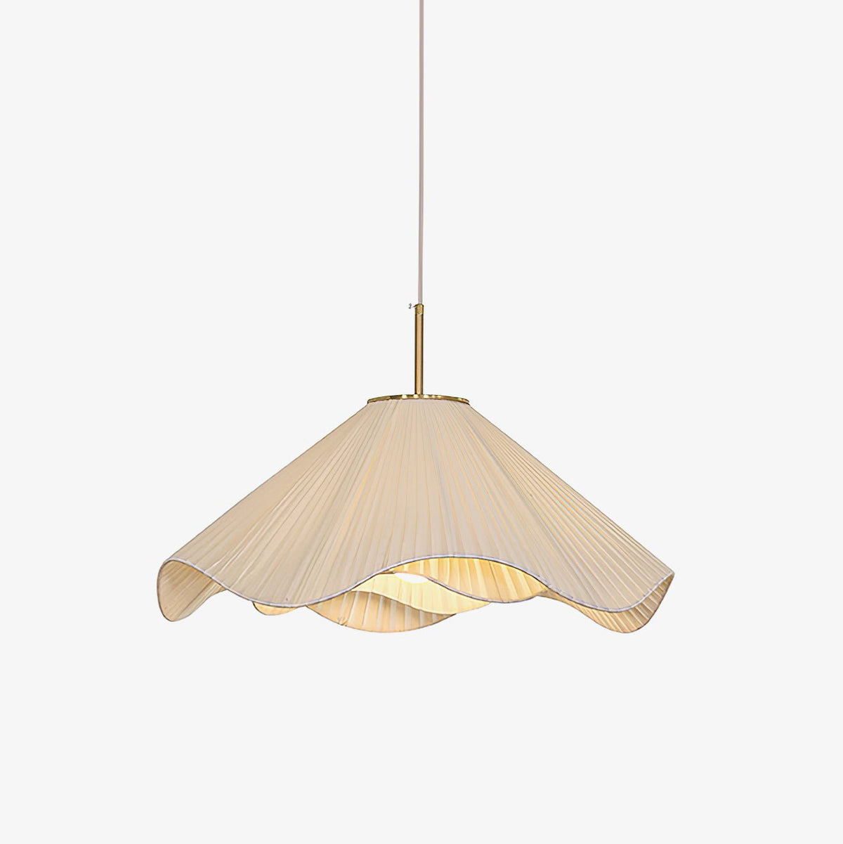 Drift Minimalistische hanglamp van stof