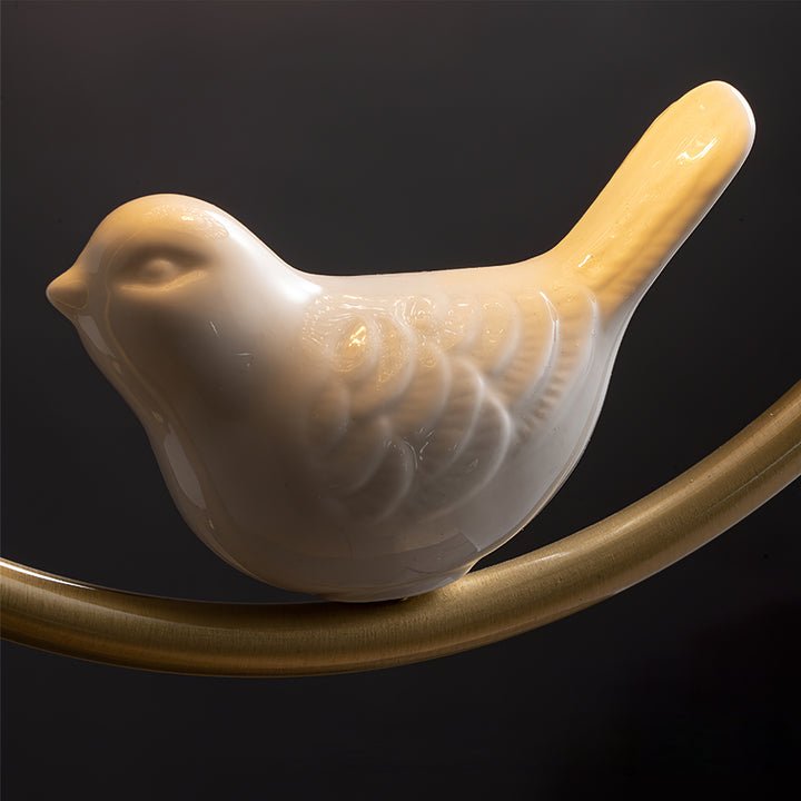 Otis Linearo Artistiek Keramiek Vogel Plafondlamp