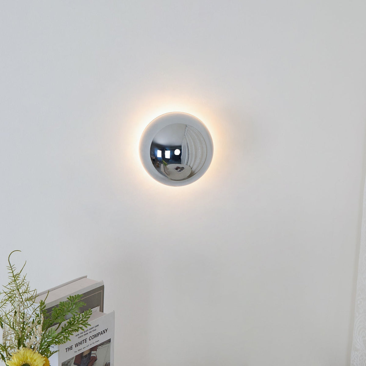 Virixy Moderne minimalistische wandlamp met bolvormige kap
