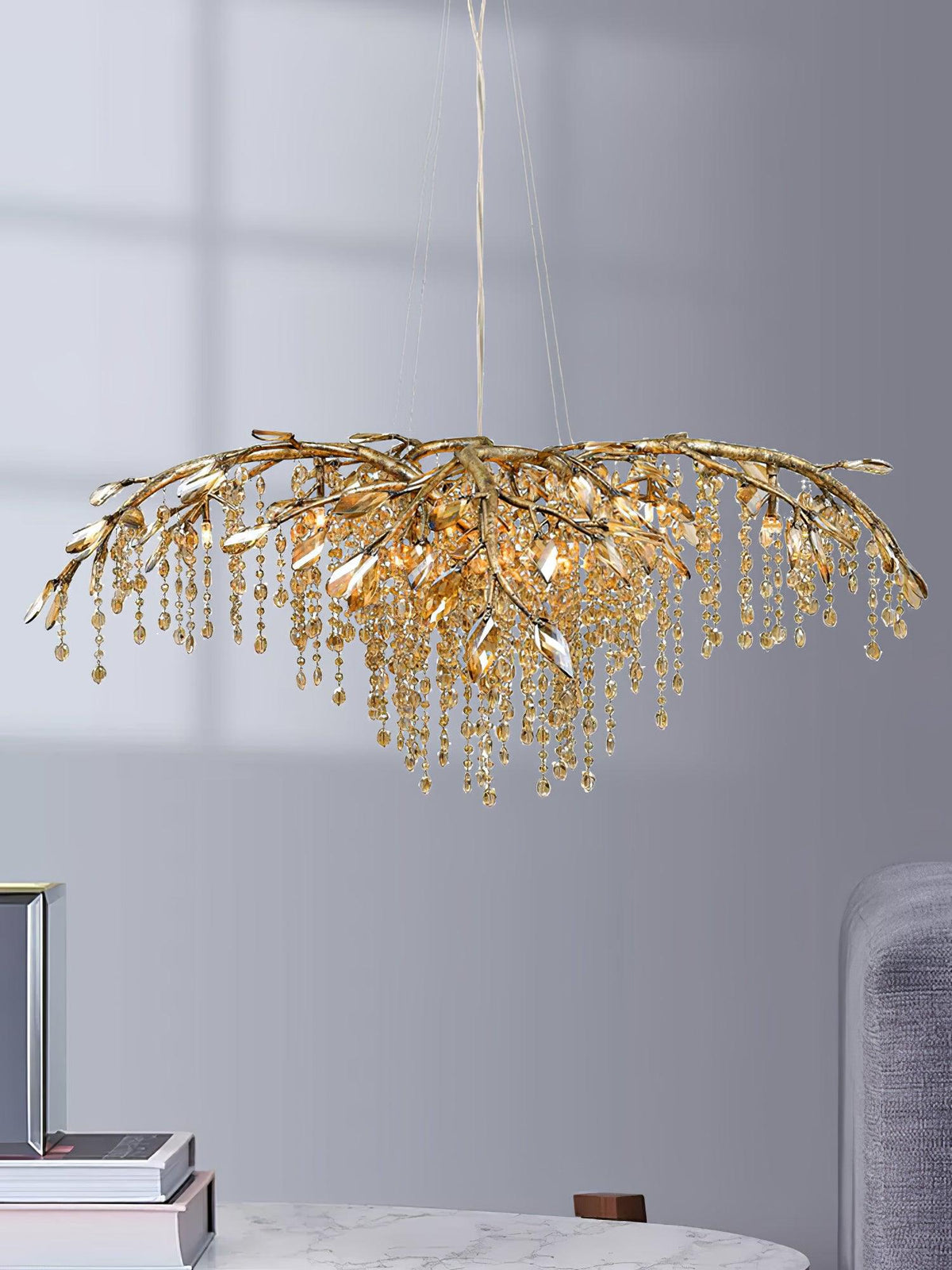 Luxiiel Postmodern luxe Twilight kristal Kroonluchter