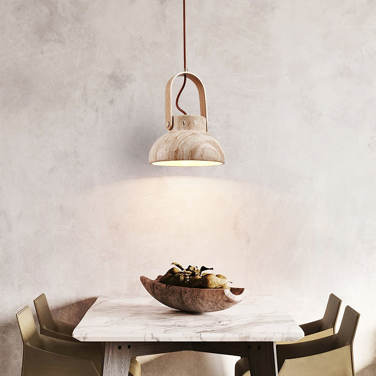 Frix travertin hanglamp