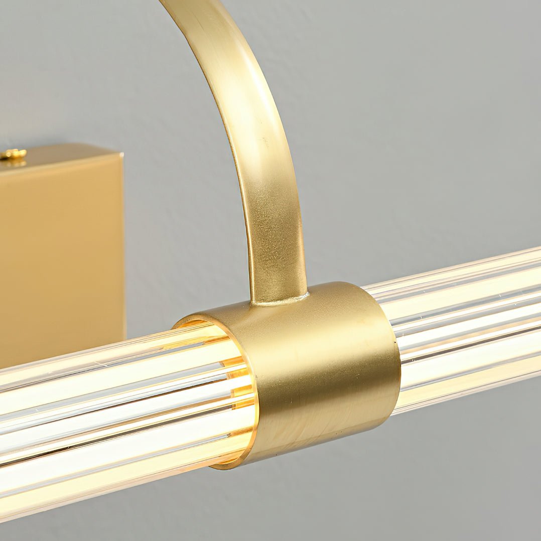 Beryl Moderne minimalistische wandlamp van messing