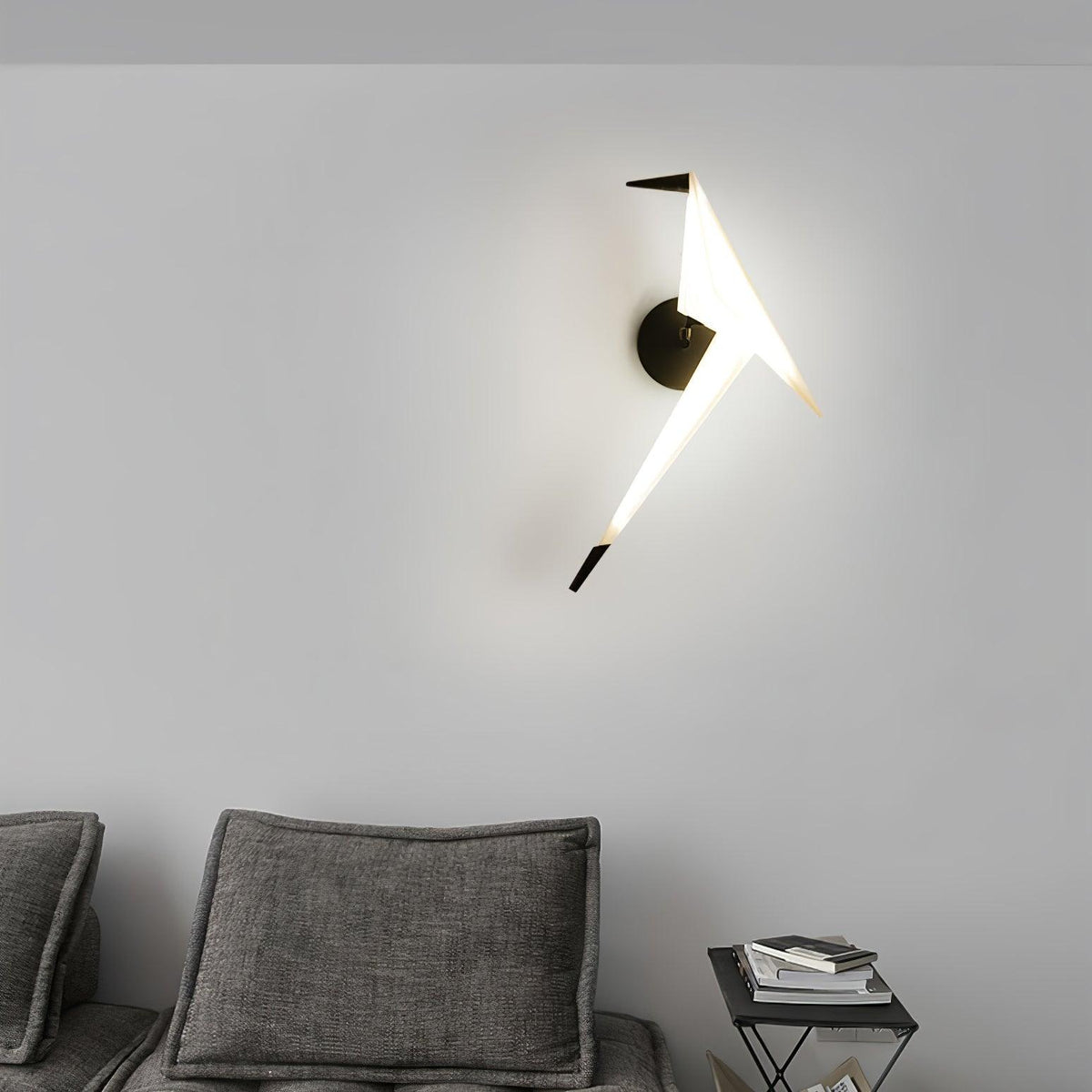 Visileth Noordse kunst kraan wandlamp met stekker goud
