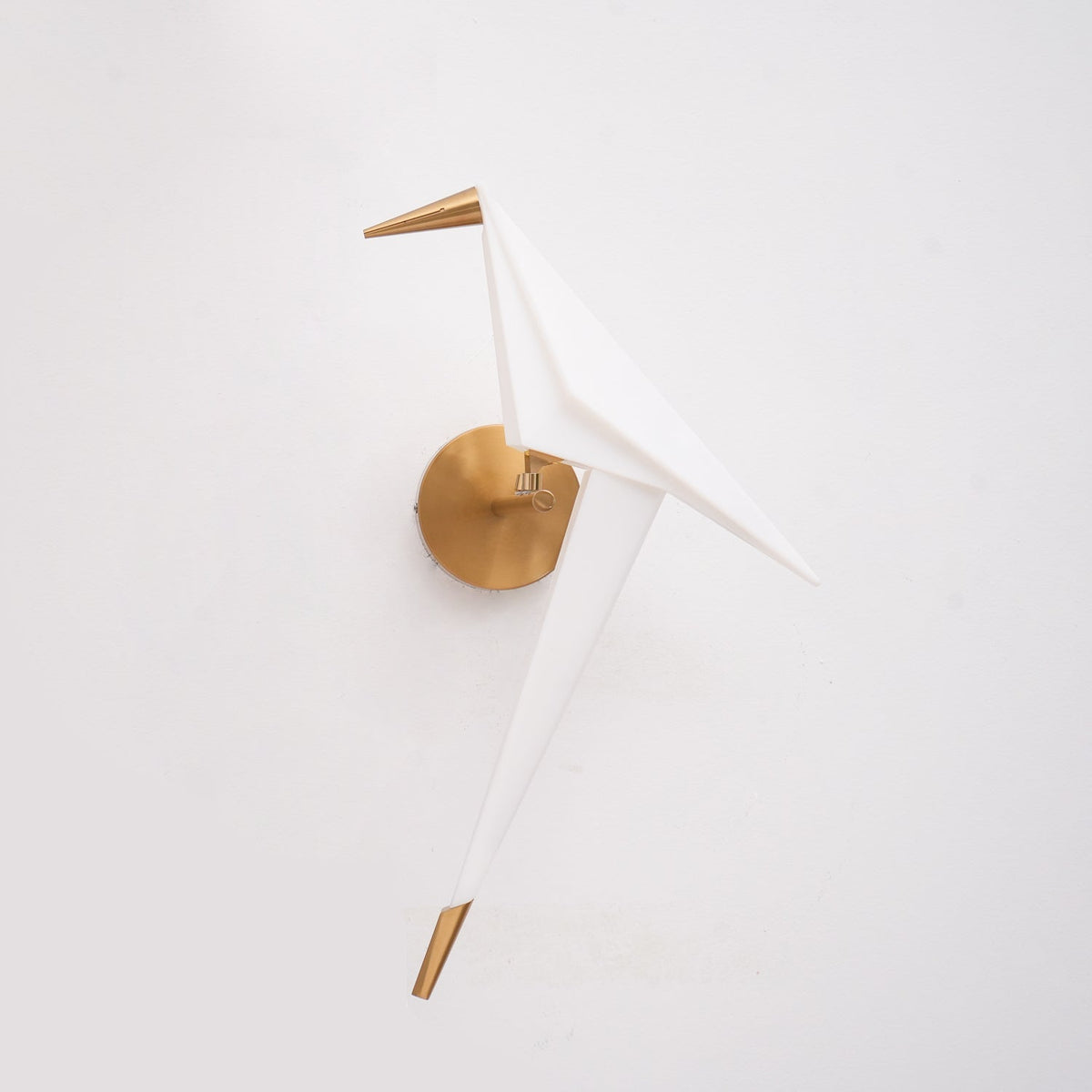 Visileth Noordse kunst kraan wandlamp met stekker goud