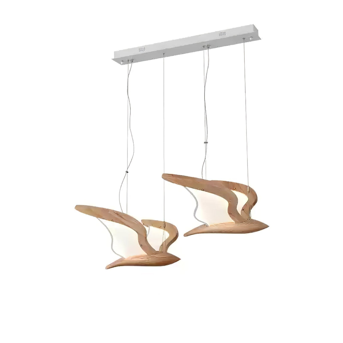 Lyvynia hanglamp van Organisch Hout