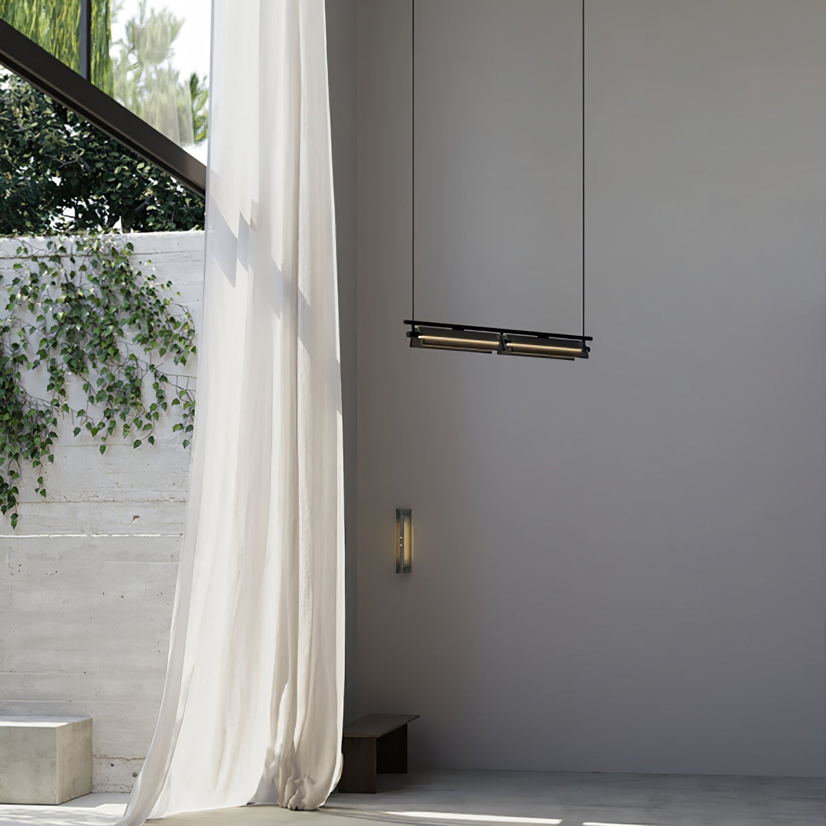 Veliian kroonluchter met rookglas modern