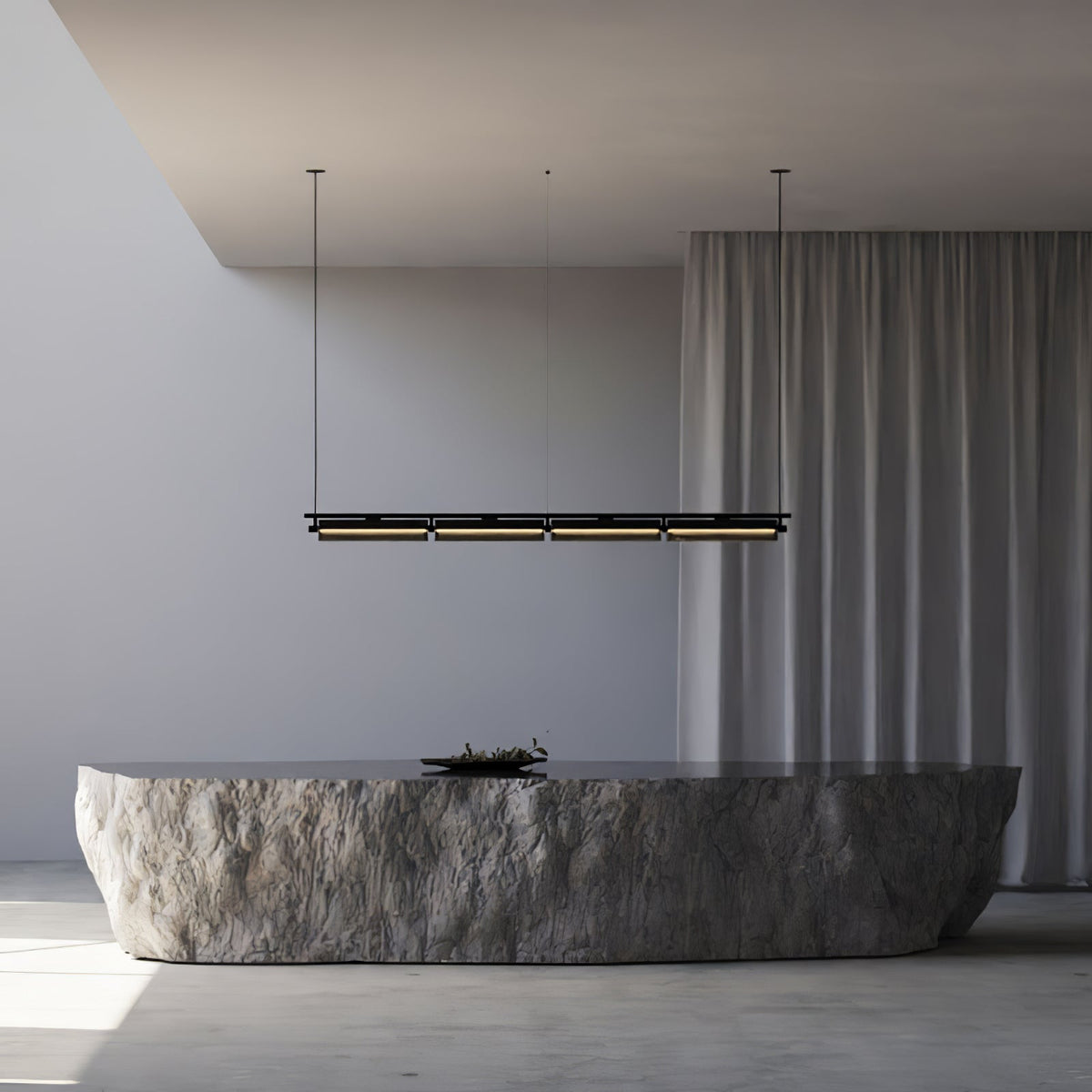 Veliian kroonluchter met rookglas modern