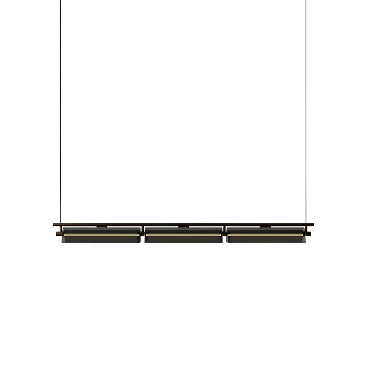 Veliian kroonluchter met rookglas modern