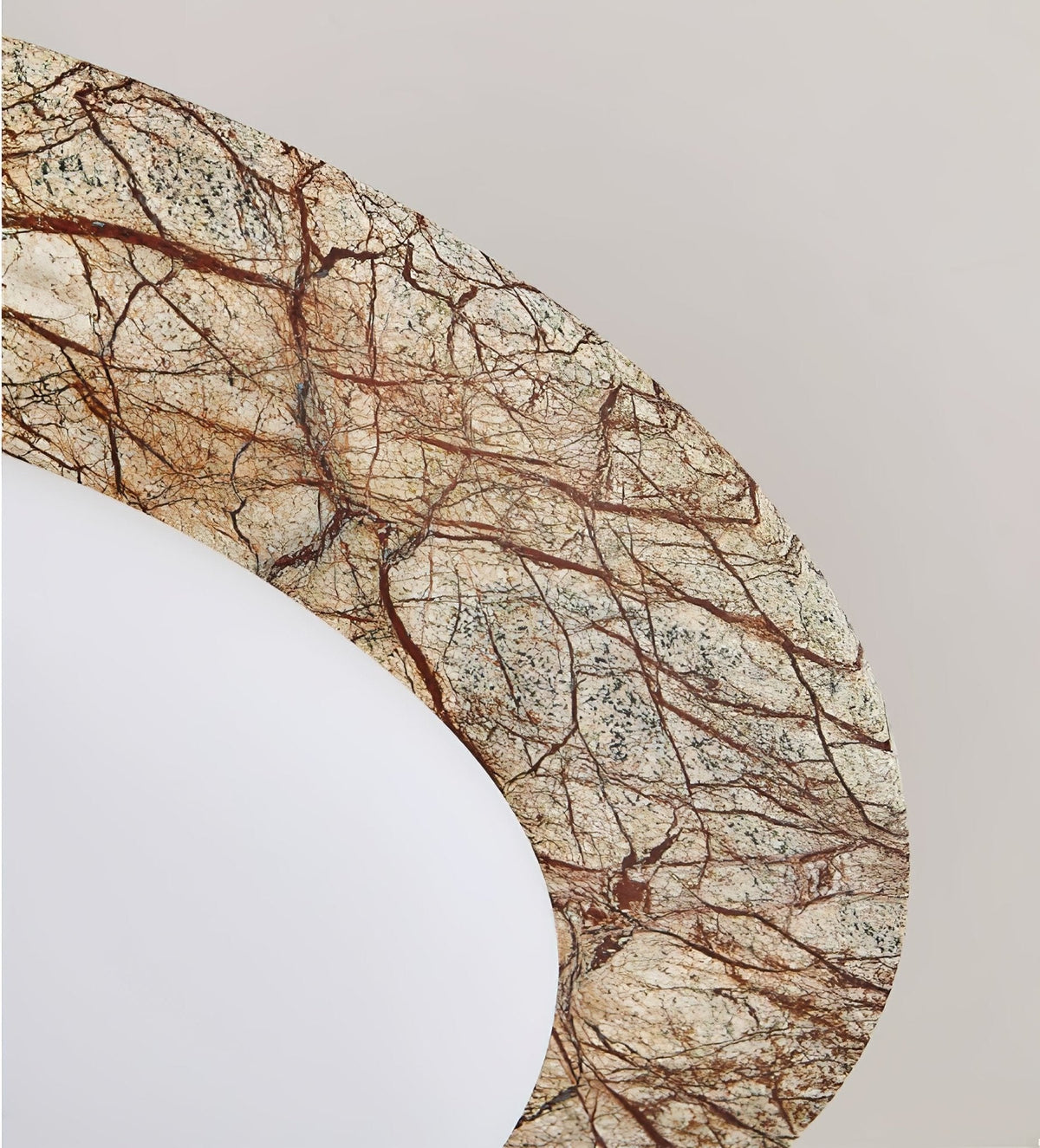 Huxr marmeren plafondlamp