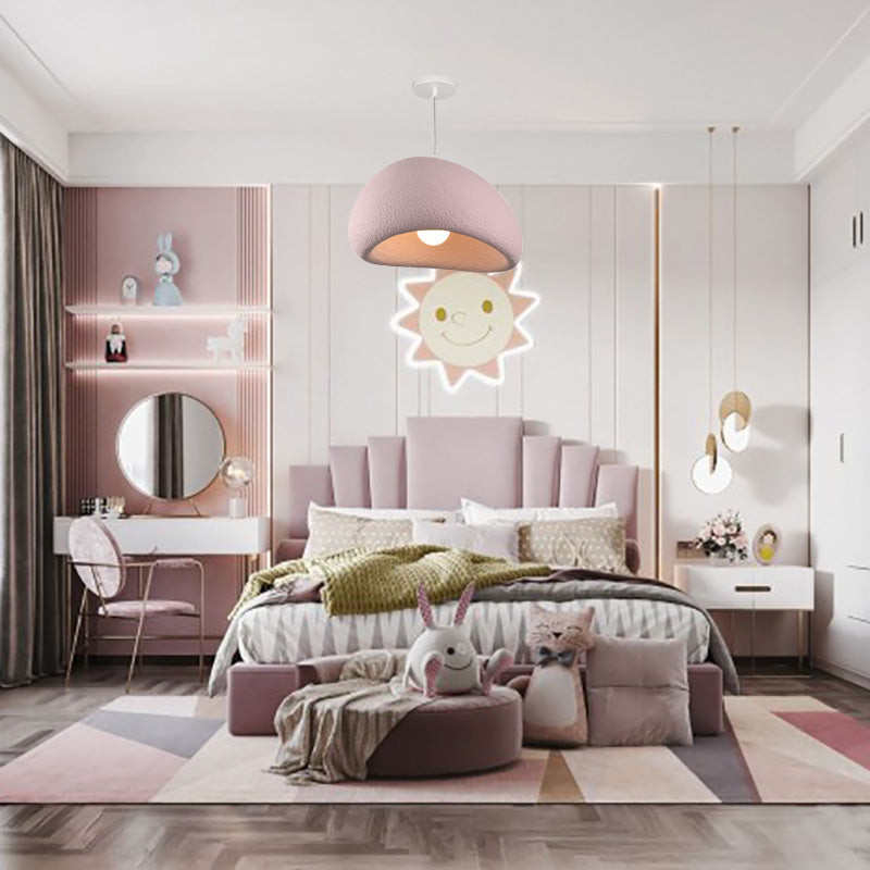 Byers Design LED Hanglamp Metaal/Acryl Grijs/Wit/Roze/Blauw Slaap/Eet/Woonkamer